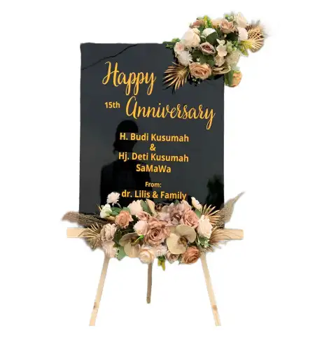 Papan Bunga Akrilik Ampih